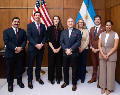 Una misión de EEUU llegó a la Argentina para concretar las inversiones de USD 7 mil millones en el corredor Andes-Atlántico